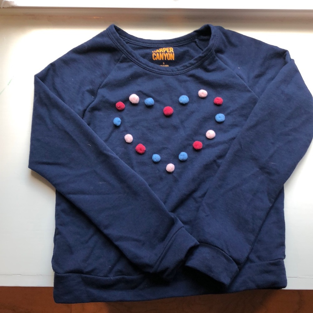 Girls Pom Pom pullover from Nordstrom rack